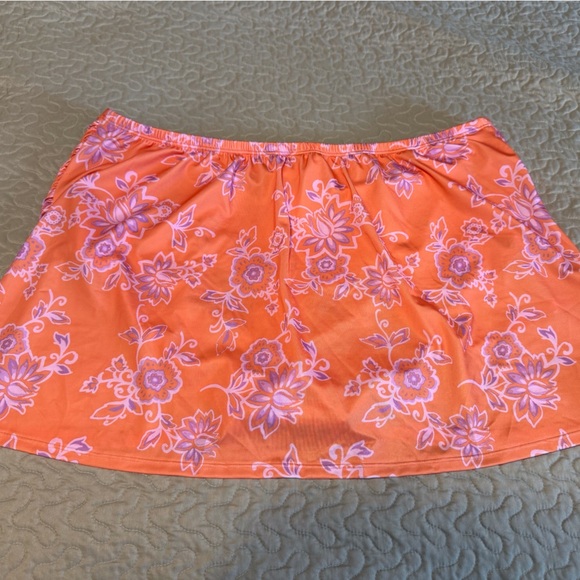 “CACIQUE” Faux Wrap Swim Skirt - Picture 7 of 11